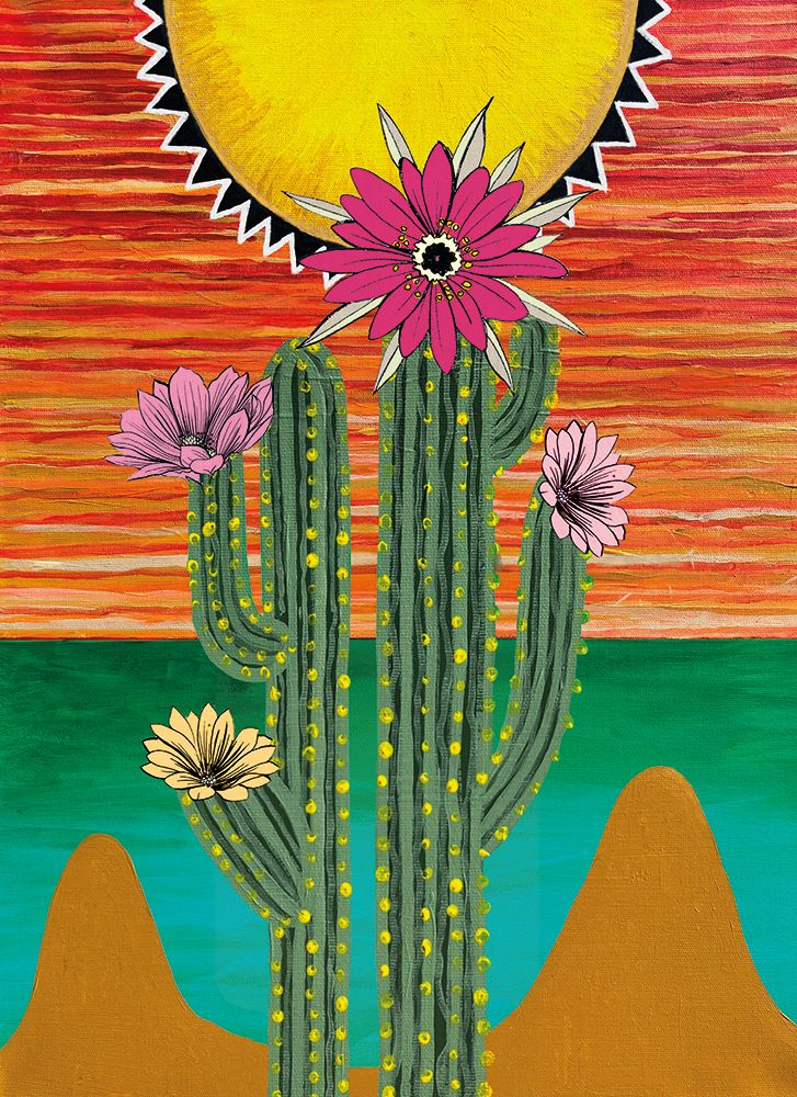 Museums & Galleries - Desert Sun Blank Greeting Card #MWB054