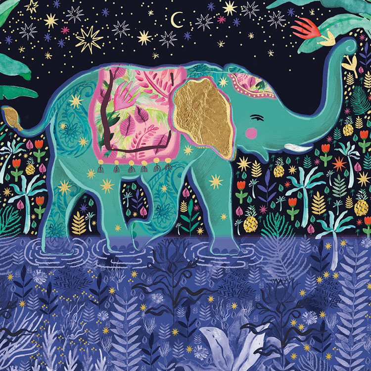 Museums &amp; Galleries - Wildlife Wanderlust Blank Card #FGH001