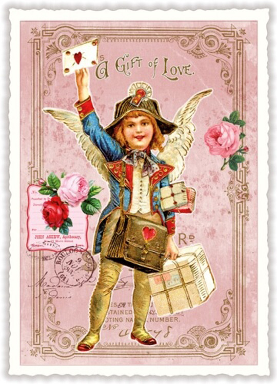 Acetetre - Gift Of Love Love Postcard #PK1058