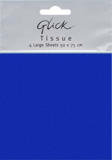 Glick Publishing - Reflux Blue Tissue Paper #TP008