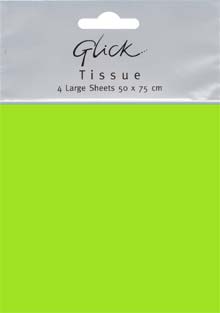 Glick Publishing - Lime Green Tissue Paper #TP023