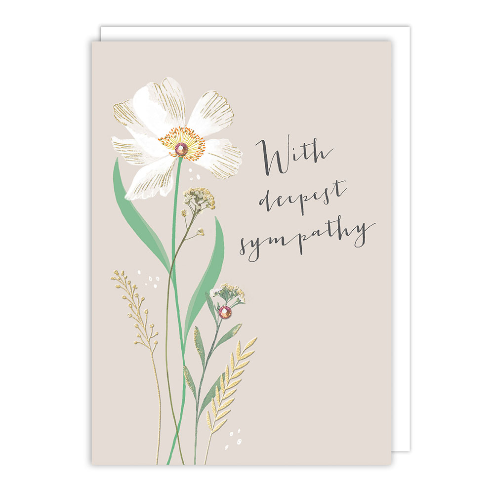 Sympathy Flower Cards