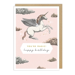 Pegasus Birthday Card 