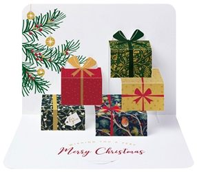 3D Presents Christmas Boxed Cards Christmas