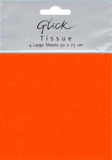 Orange Tissue Paper 