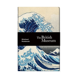 British Museum Great Wave Stitched Notebook 