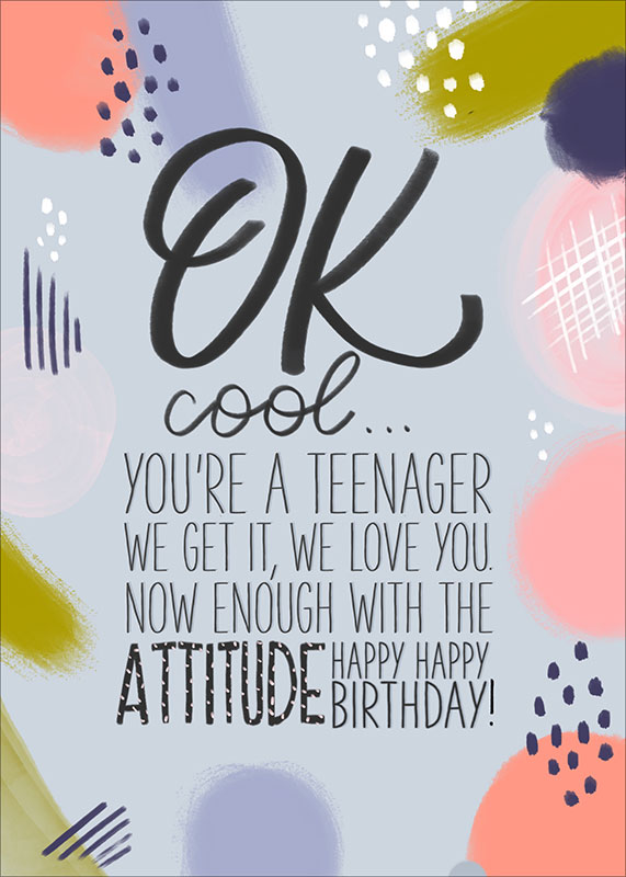 Happy Birthday Cards For Teenage Girls