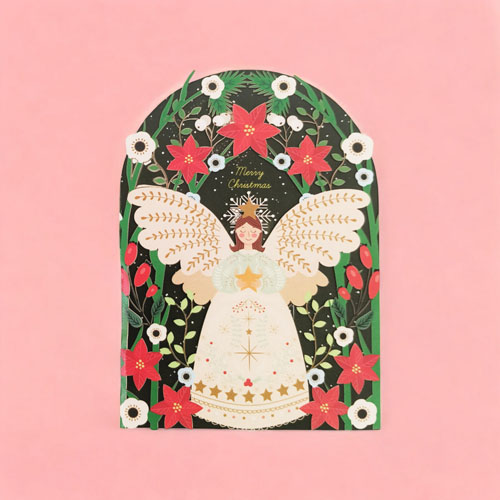 Alljoy Design - Christmas Angel Greeting Card #CMS060