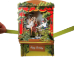 3D Ballet Birthday Card 