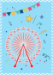 3D Birthday Ferris Wheel Greeting Card - KP042
