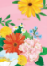 3D Birthday Party Floral Greeting Card - KP096EN