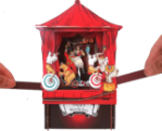 3D Circus Birthday Card 