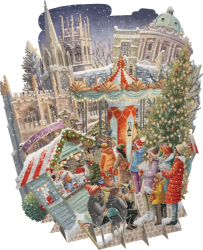 3D Oxford Christmas Card 