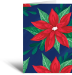 3D Poinsettia Christmas Card - KT016