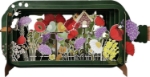 3D Poppy Cottage Popup Greeting Card 