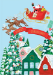 3D Super Merry Xmas Greeting Card - KTS01