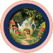 3D Teacup Butterfly Teapot Greeting Card - TEA029