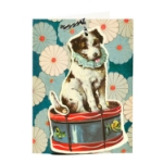 3D The Drum Blank Card 