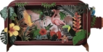 3D Tropical Flamingo Popup Greeting Card 