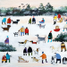 Canine Christmas Boxed Cards - XET466