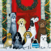 Canine Christmas Boxed Cards - XET466