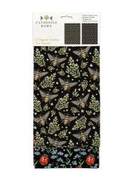Catherine Rowe Honey Bees Tea Towels 