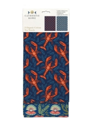 Catherine Rowe Lobster Tea Towels 