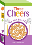 Cheers Cereal Birthday Greeting Card 