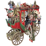 Christmas Carol 3D Christmas Card 