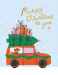 Christmas Tree Boxed Cards - XLT455BX