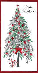 Christmas Tree Money Wallet Christmas Card 