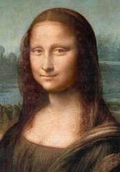 Da Vince Mona Mini Card 