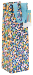Dots Bottle Gift Bag 