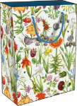 Floral Manuscript Large Gift Bag 