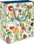 Floral Manuscript Medium Gift Bag 