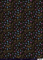 Foil Birds Sheet Wrap 