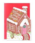 Gingerbread House Greeting Card 