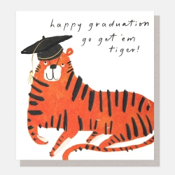 Tiger Graduation Card 