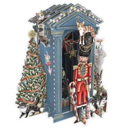 Guard House 3D Christmas Card 