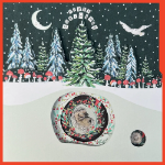 Hedgies Trifold Christmas Card 