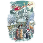 It's Santa 3D Christmas Card 