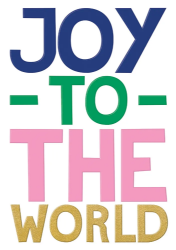 Joy to the World Christmas Card 