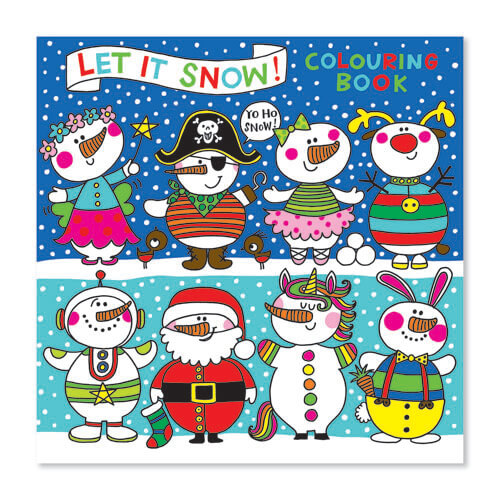 Let It Snow Coloring Book 