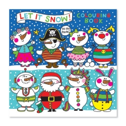 Let It Snow Coloring Book 