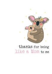 Like A Mom Mothers Day Card 