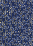 Luxury Blue Ginko Sheet Wrap 