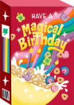 Magical Cereal Birthday Greeting Card 