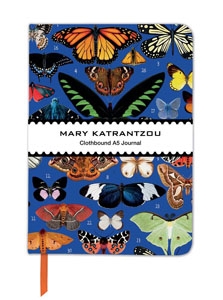Mary Katrantzou Blue Butterfly Cloth Journal 