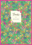 Million Flowers Thank You Card 