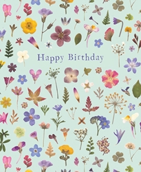 Mint Meadow Birthday Card 